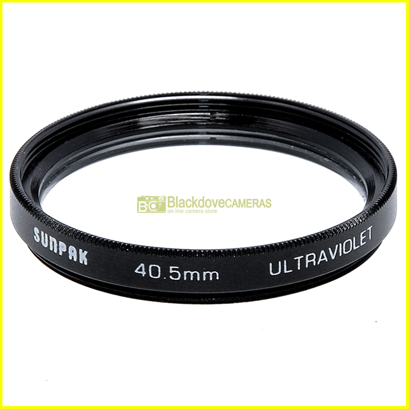 40,5mm Filtro UV Ultra violetto Vivitar a vite M40,5 Ultraviolet lens filter.