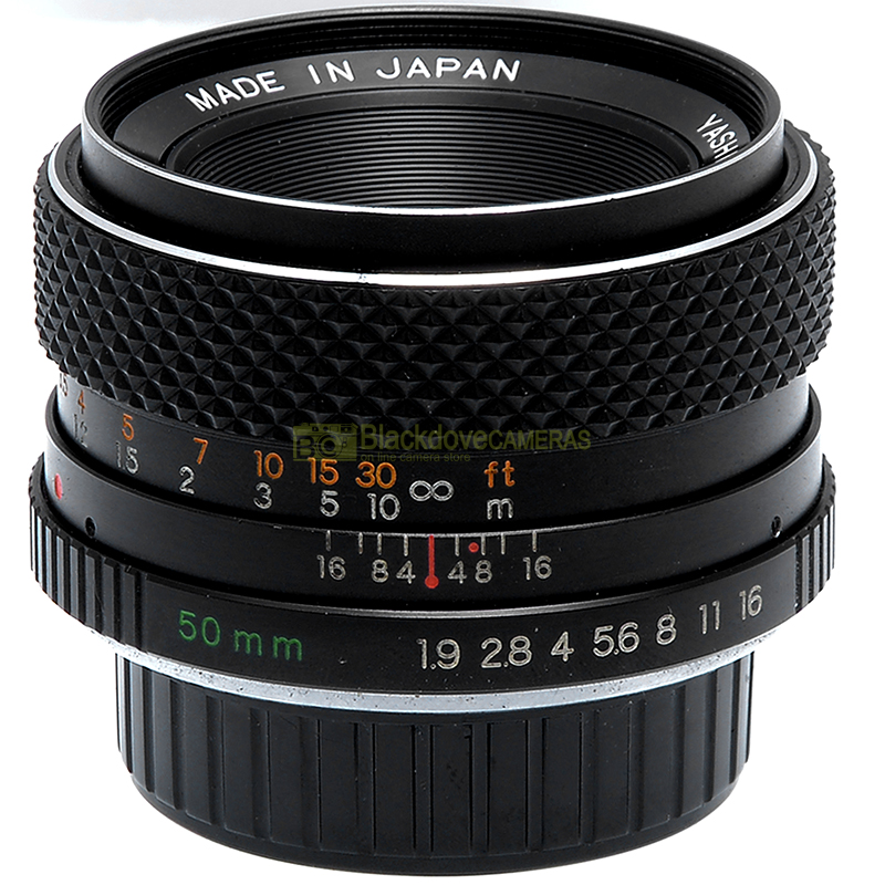 Obiettivo Yashica DSB 50mm f1,9 per fotocamere reflex analogiche Contax/Yashica