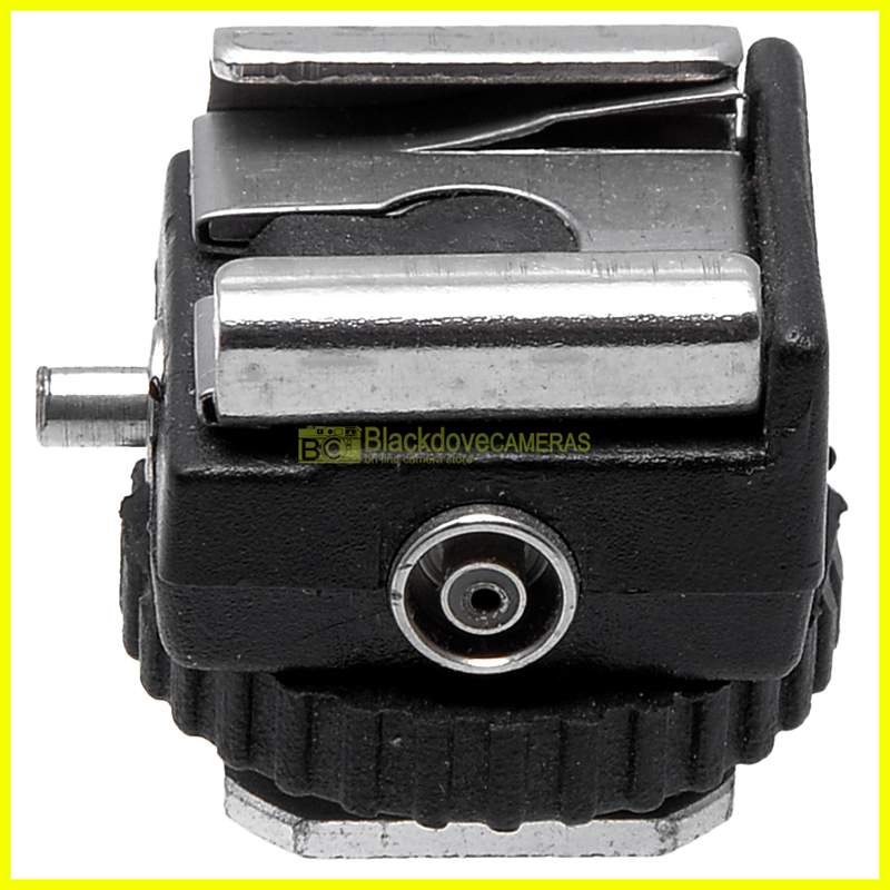 Adattatore slitta flash input contatto caldo output presa PC sincro 