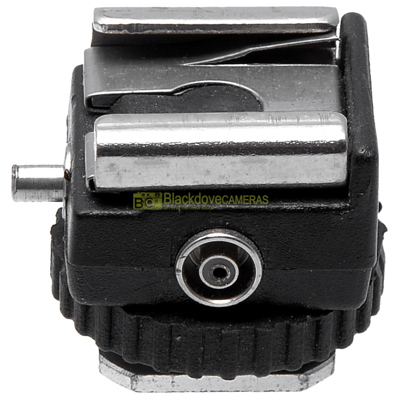 Adattatore slitta flash input contatto caldo output presa PC sincro 