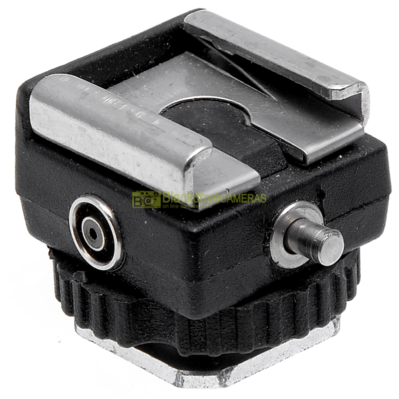 Adattatore slitta flash input contatto caldo output presa PC sincro 