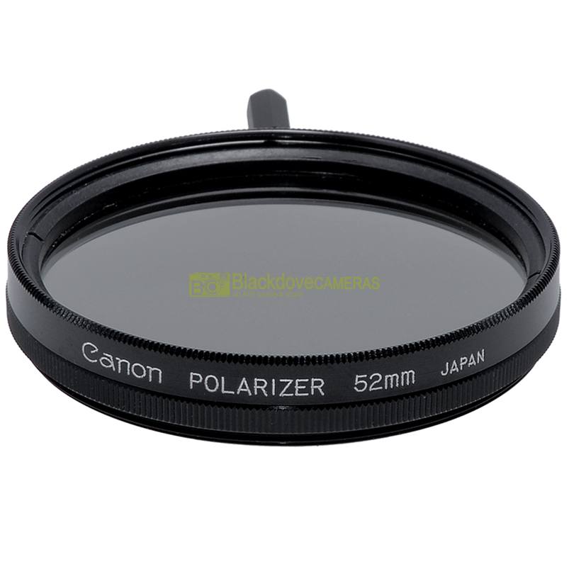 2mm. FiltroPolarizzatore originale Canon con vite M52. Polarizer filter