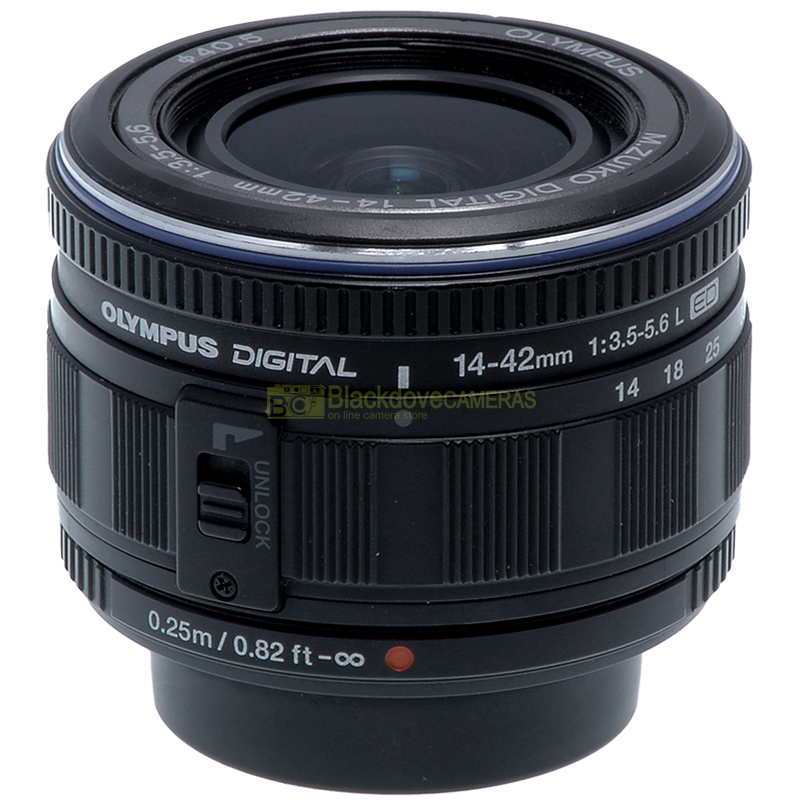 Olympus Zuiko 14/42mm f3,5-5,6 L ED Black Obiettivo per fotocamere micro 4/3 MFT