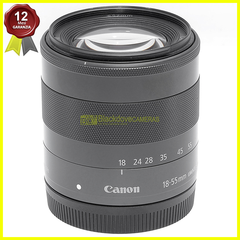 Canon EF-S 18/55mm. f3,5-5,6 IS STM. Obiettivo autofocus per reflex digitali APS