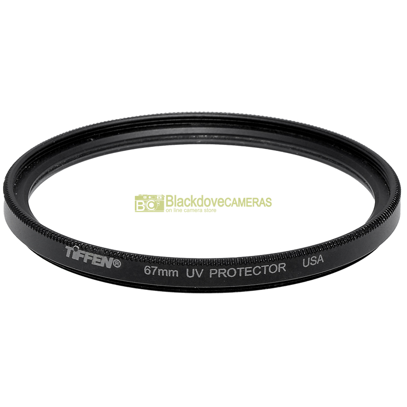 Filtre protecteur UV Tiffen USA 67 mm pour lentilles à vis de filtre ultraviolet M67
