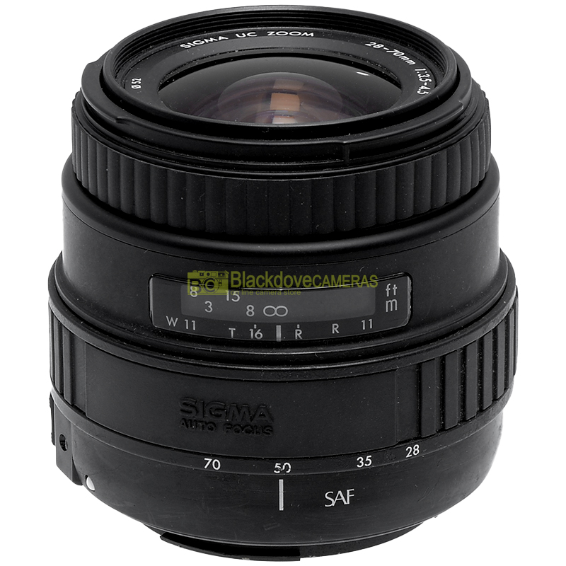 Sigma AF 28/70mm. f3,5-4,5 UC obiettivo full frame per fotocamere Sigma SA