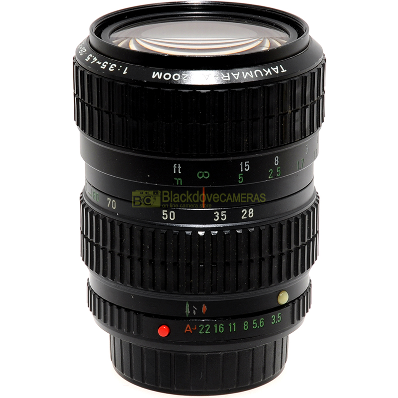 Pentax Takumar A 28/80mm. f3,5-4,5 obiettivo zoom per fotocamere Pentax KA