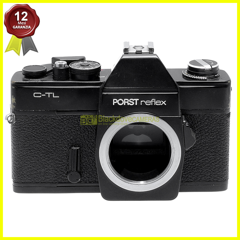Porst Reflex C-TL, fotocamera reflex a pellicola innesto a vite M42 