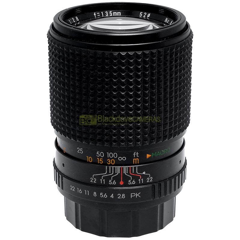 Sears 135mm f2,8 Macro 1:5 Obiettivo per fotocamere digitali-analogiche Pentax