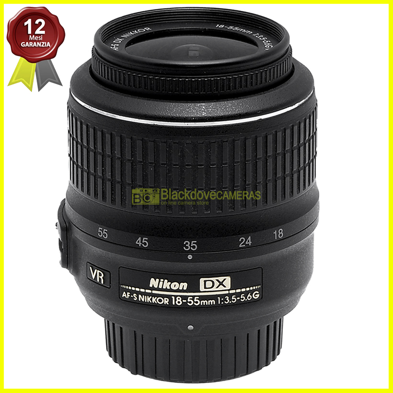 Nikon AF-S Nikkor 18/55mm f3,5-5,6 G DX VR