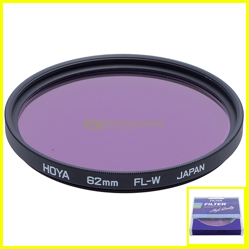 62mm. filtro di conversione viola FL-W Hoya diametro M62 mm. FLD lens filter