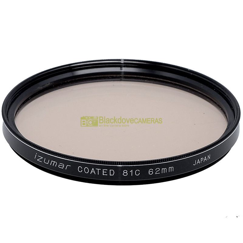 62mm. filtro di conversione 81c Izumar diametro M62 mm. 81 C lens filter