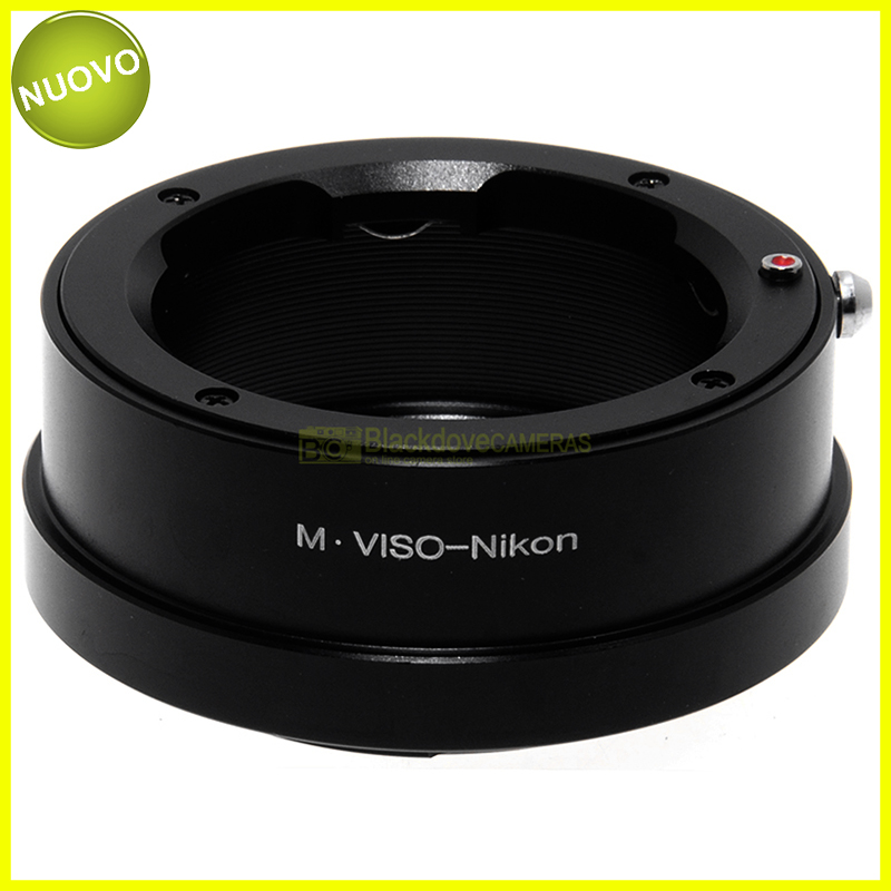 Adapter per obiettivi Leica M Viso su fotocamera Nikon. Adattatore N LM Visoflex