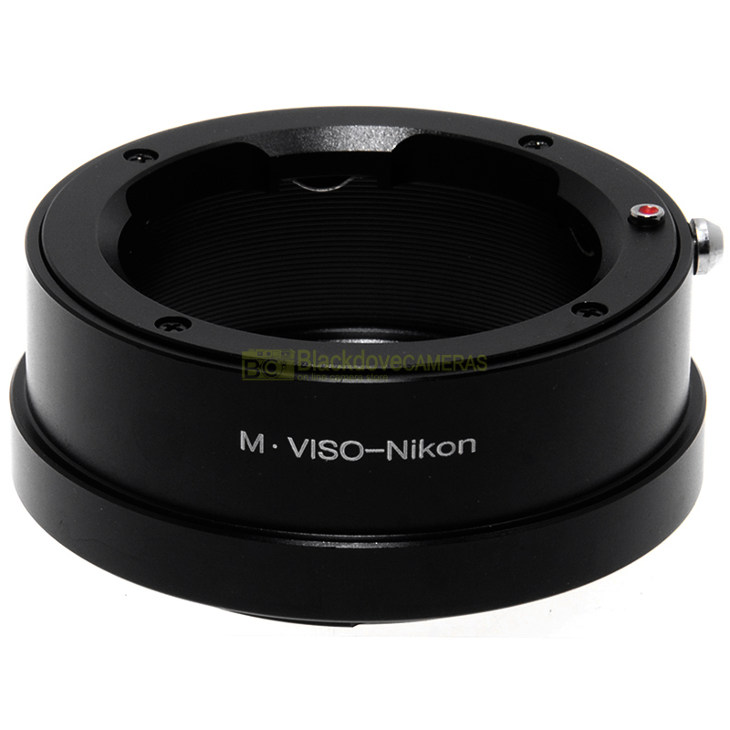Adapter per obiettivi Leica M Viso su fotocamera Nikon. Adattatore N LM Visoflex