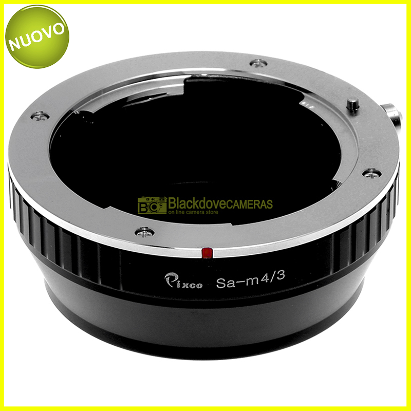Adattatore per obiettivi Sigma SA su fotocamere Micro 4/3. Anello adapter