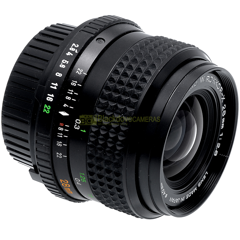 Minolta MC W Rokkor 28mm f2,8