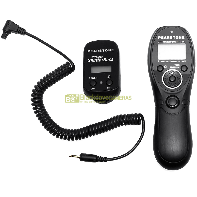Telecomando con intervallometro Pearstone Shutter Boss per fotocamere Canon EOS