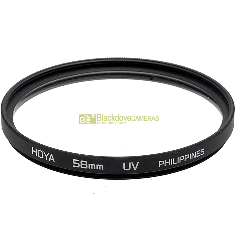 58mm Filtro UV Ultra violetto HOYA a vite M58 Ultraviolet lens filter.