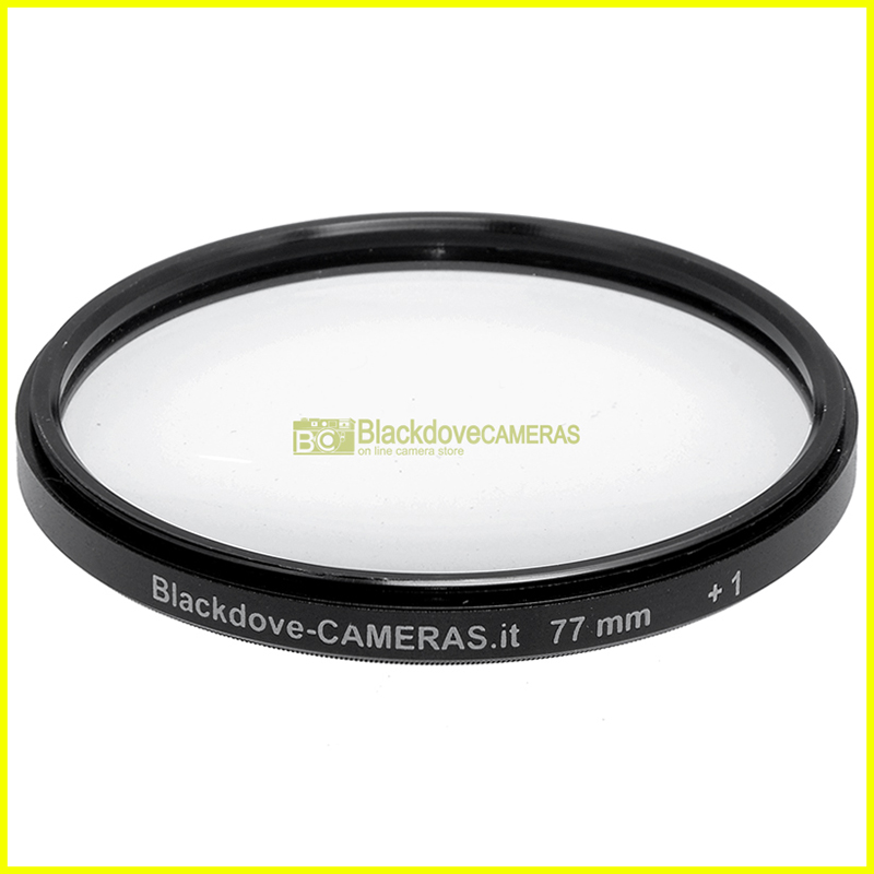 77mm. aggiuntivo macro +1 diottria per obiettivi a vite M77 Closeup lens.