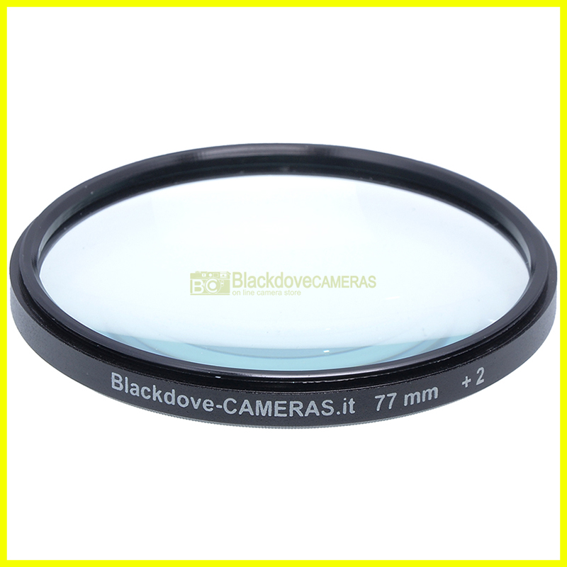 77mm. aggiuntivo macro +2 diottrie per obiettivi a vite M77 Closeup lens.