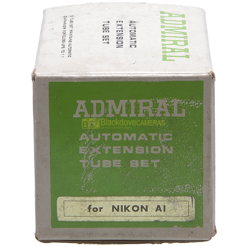 Kit anelli per riprese Macro Close-Up Admiral 11-18-36mm. innesto Nikon F