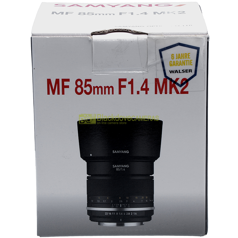 Samyang 85mm. f1,4 MK2