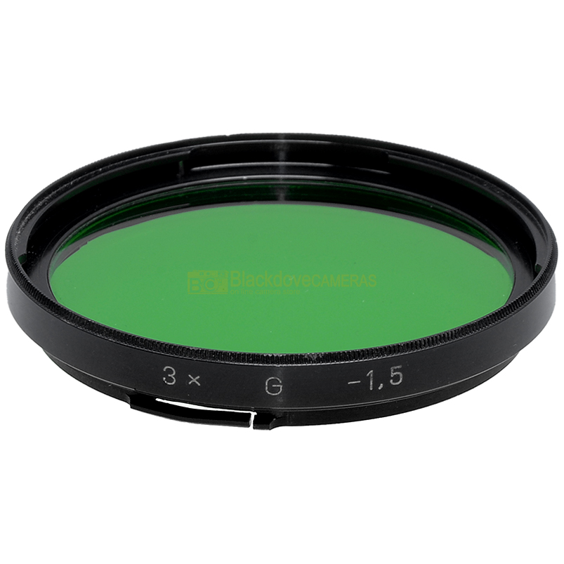 Filtro verde 3x G -1,5 Hasselblad B50 per obiettivi con baionetta B-50. Green