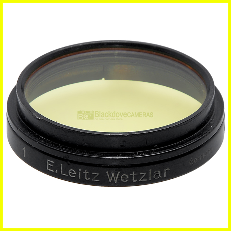 Leica Ernst Leitz Wetzlar GmbH Filtro Giallo 1 Per Hektor 13,5 cm. Yellow filter