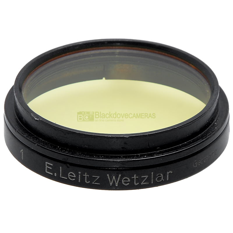 Leica Ernst Leitz Wetzlar GmbH Filtro Giallo 1 Per Hektor 13,5 cm. Yellow filter