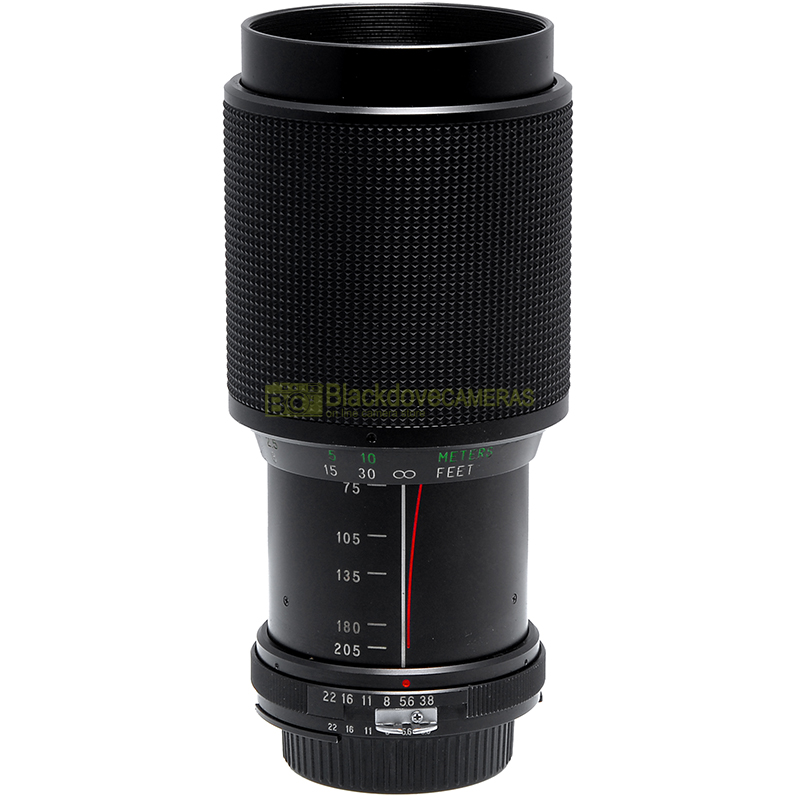 Vivitar 75/205mm. f3,8 MC Macro focusing obiettivo zoom per reflex Nikon AI