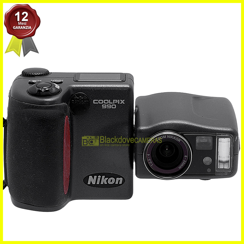 Nikon Coolpix 990 Fotocamera digitale storica. Una delle