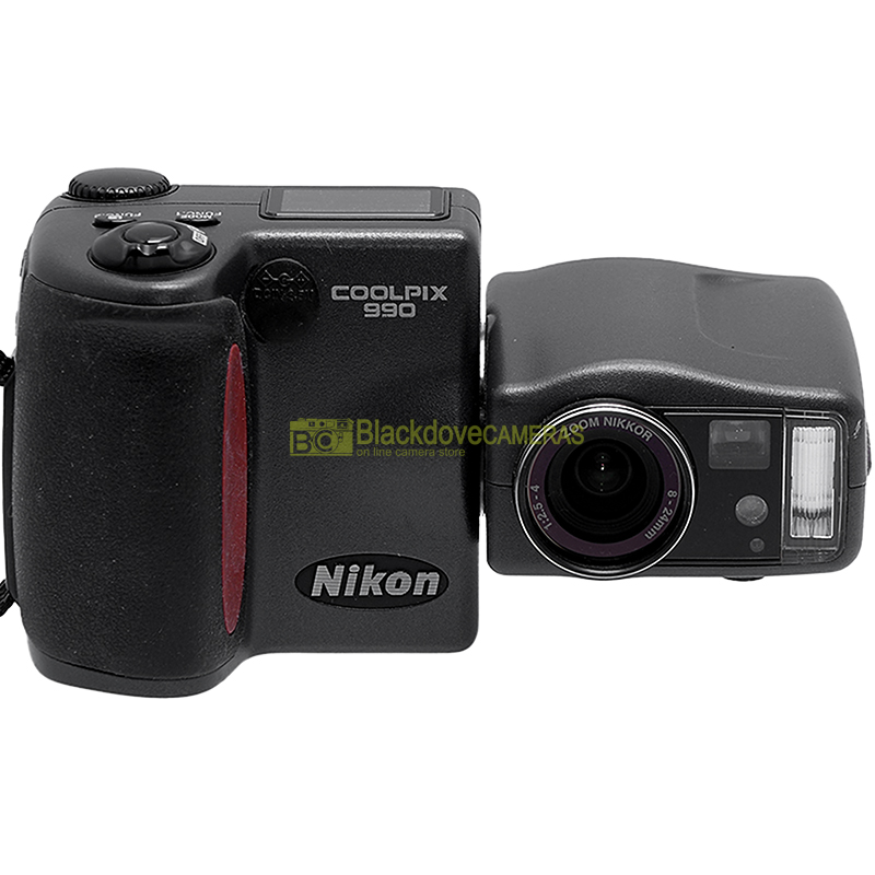 #1927 COOLPIX 990 Nikon スイバル機 美品 CF256MB Nikon Coolpix 990 camera