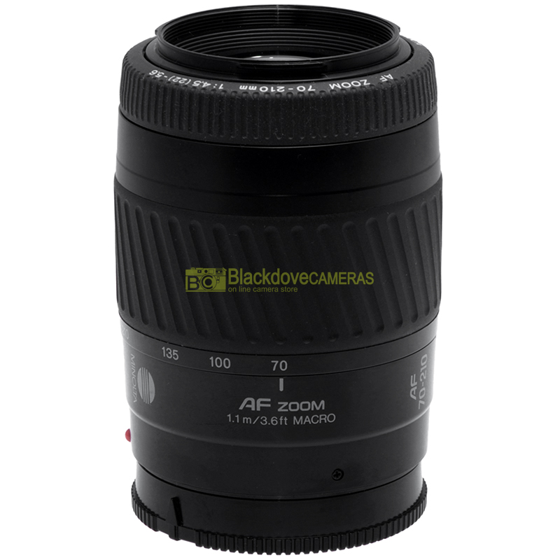 Minolta AF 70/210mm f4-5,6 obiettivo full frame A-Mount per fotocamere Sony