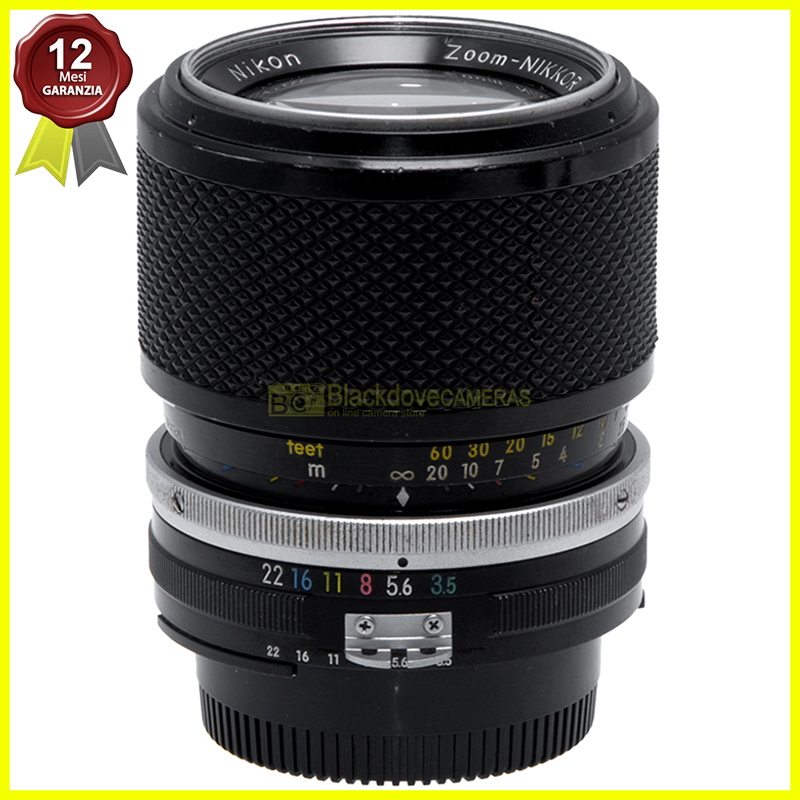 Nikon AI Zoom Nikkor 43/86mm f3,5. Obiettivo per fotocamere reflex analogiche.