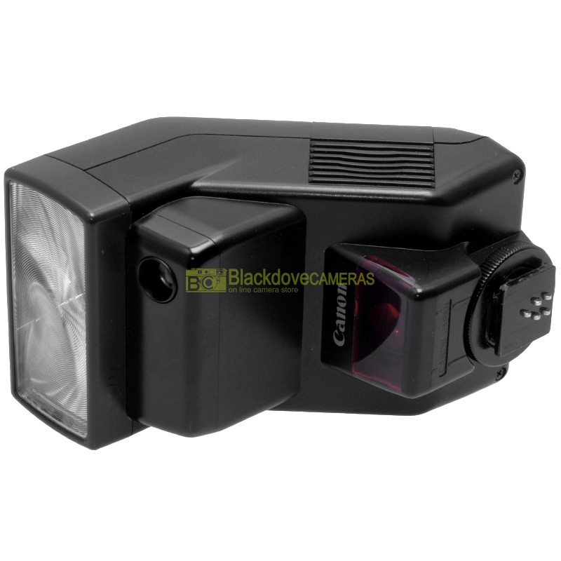 Flash Canon Speedlite 300EZ TTL per fotocamere a pellicola. Manuale su digitali