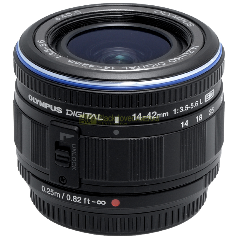 Olympus Zuiko 14/42mm f3,5-5,6 L ED Black Obiettivo per fotocamere micro 4/3 MFT