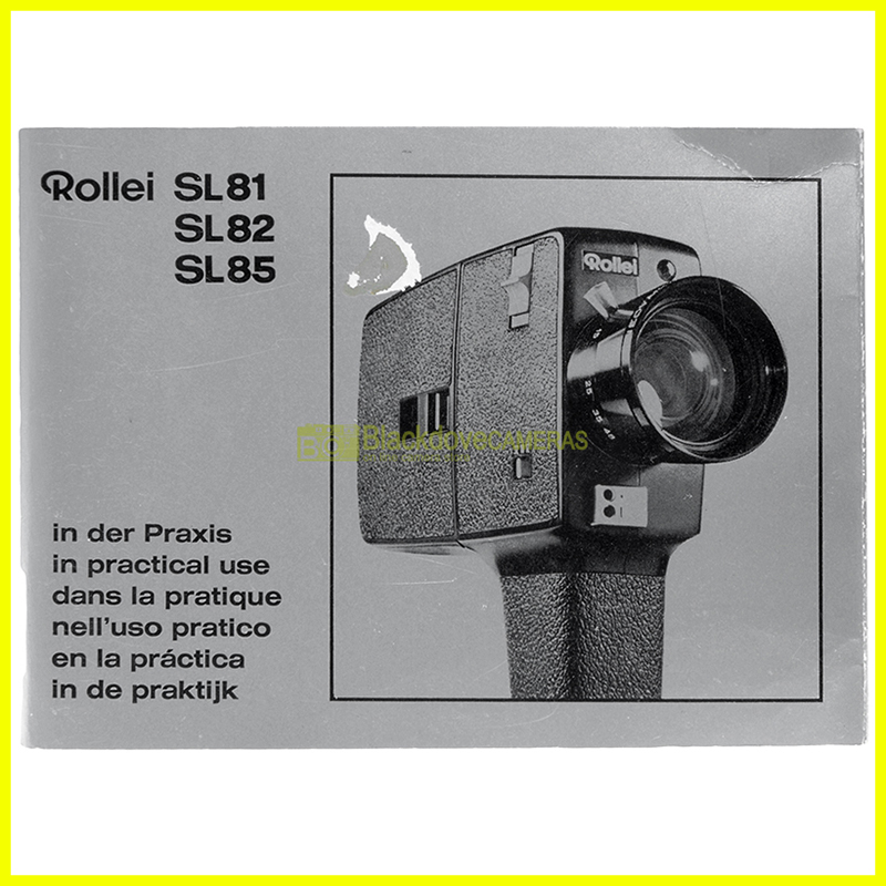 “Manuale cinepresa Rollei”