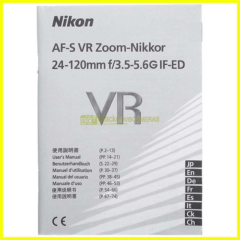 “Manuale obiettivo Nikon”