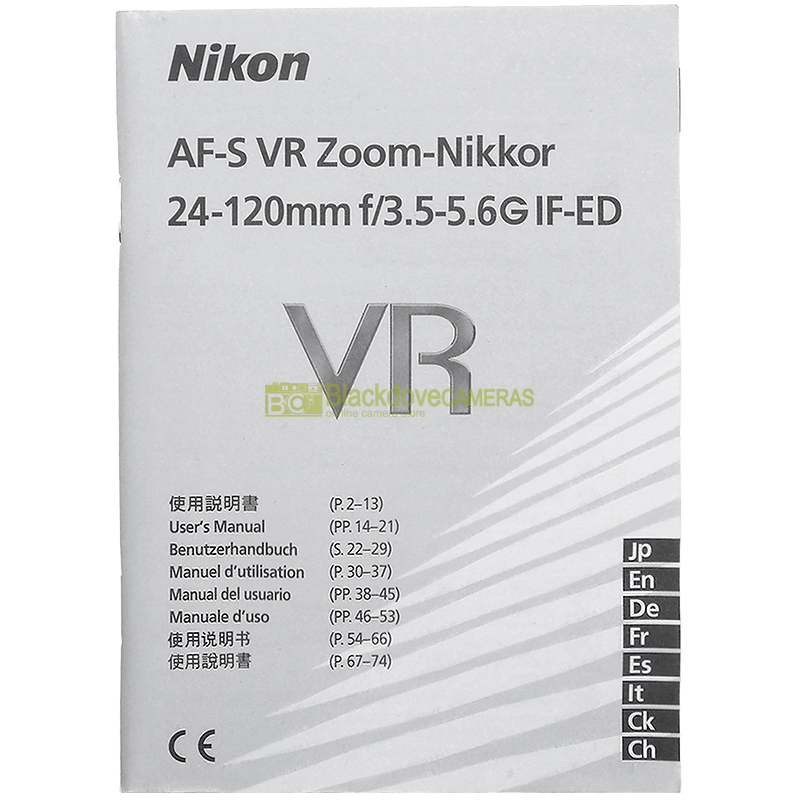 “Manuale obiettivo Nikon”