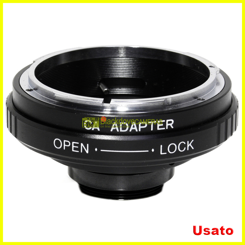Canon FD anello adattatore per obiettivi Canon FD su videocamere CA mount 