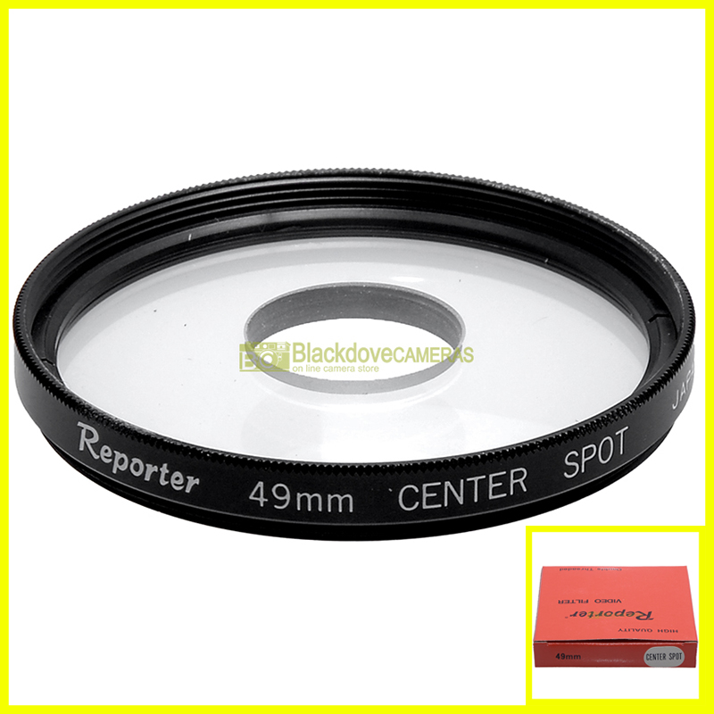 49mm. filtro creativo Center Spot Reporter per obiettivi M62. Filter.