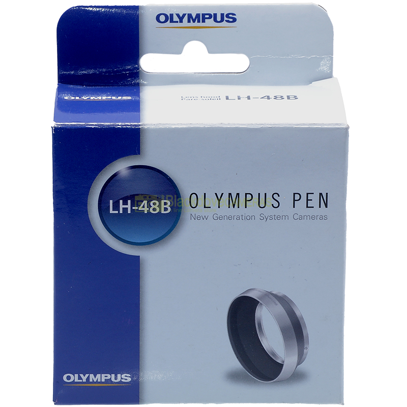 Olympus LH-48B silver paraluce originale per M Zuiko 17mm. f1,8 (micro 4/3). 