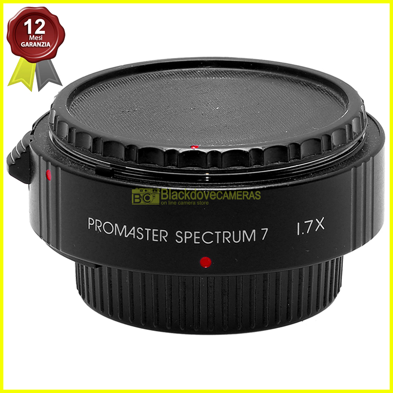  Promaster AF TeleConverter 1,7x per obiettivi Nikon. Moltiplicatore focale.
