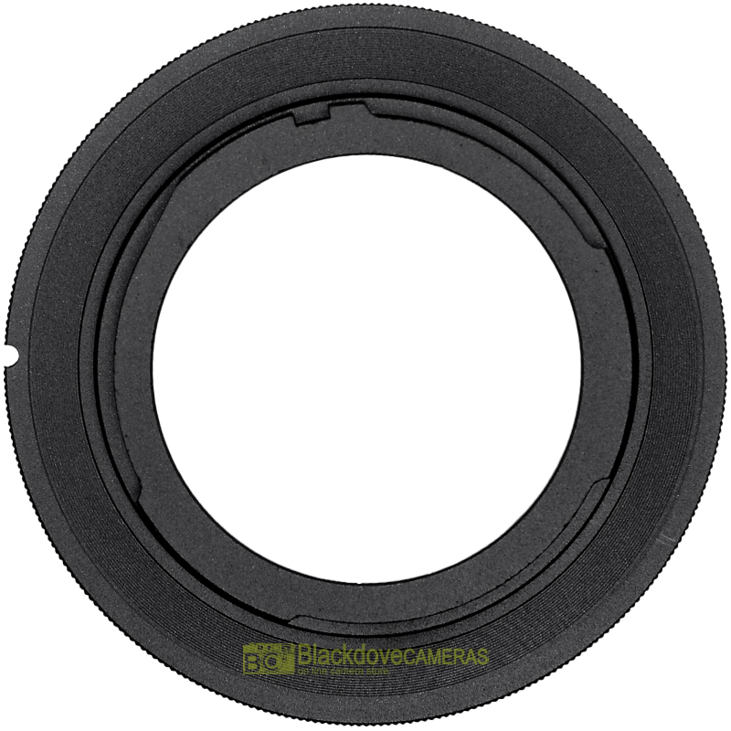 Anello adapter per obiettivi a vite M42 su fotocamere Minolta MC MD. Adattatore.