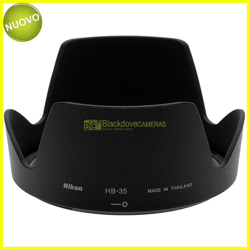 Nikon paraluce HB-35 per AF-S 18/200mm. VR. Originale. HB35 genuine lens hood