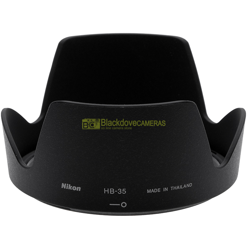 Nikon paraluce HB-35 per AF-S 18/200mm. VR. Originale. HB35 genuine lens hood