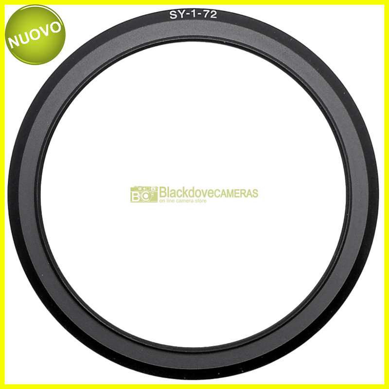 Nikon SY-1-72 Adapter ring per flash Macro. Ghiera fissaggio. Adattatore