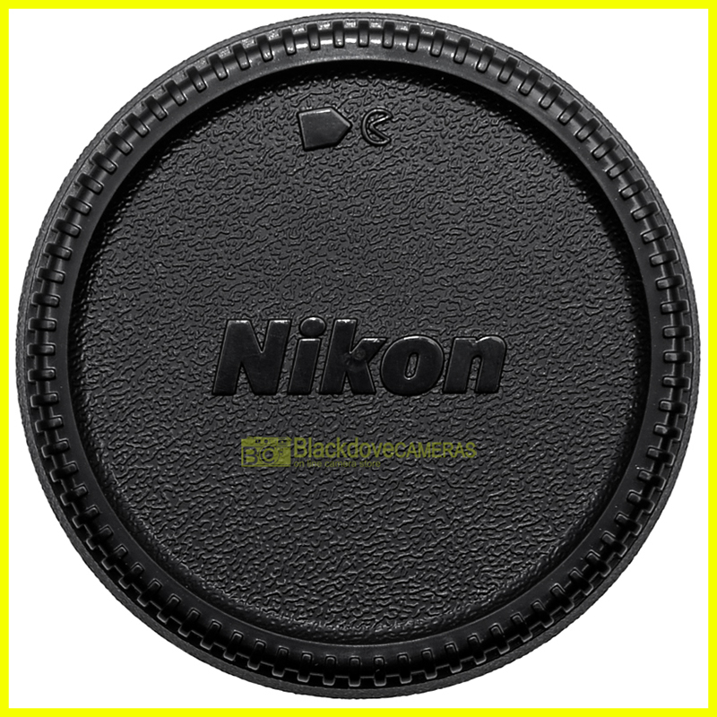 Nikon LF-1 tappo posteriore per obiettivi. Coperchio baionetta F. ORIGINALE