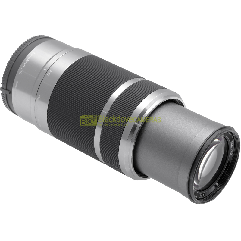 Sony E 55/210mm f4-6,3 OSS Silver obiettivo per fotocamere Sony E-Mount APS-C
