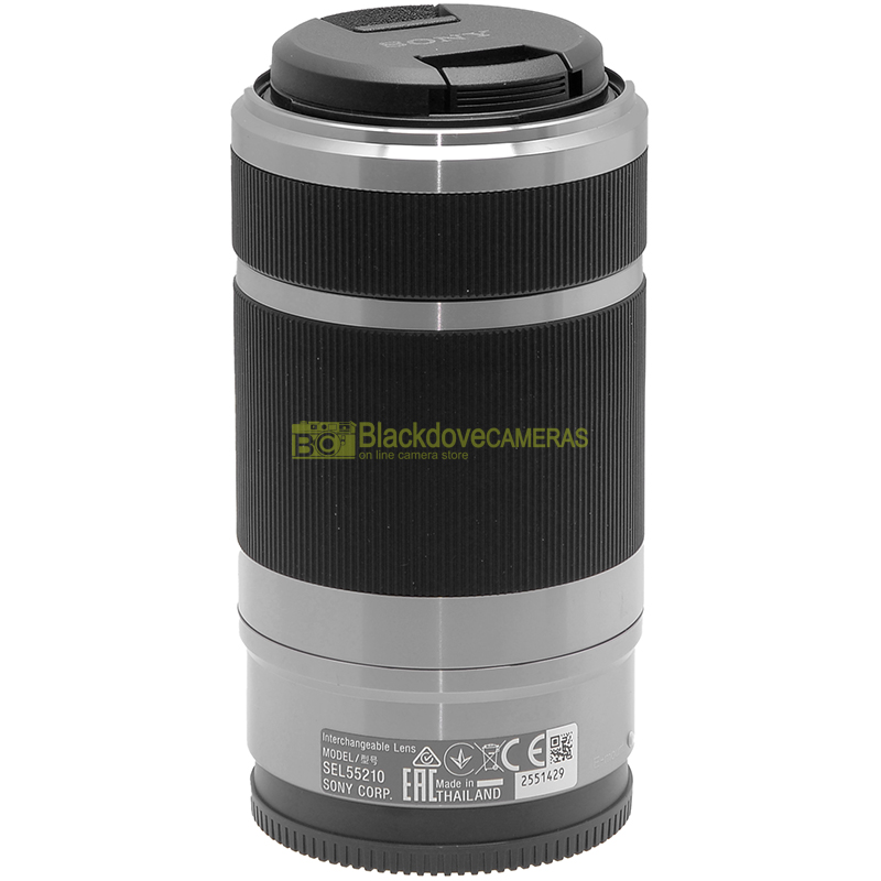Sony E 55/210mm f4-6,3 OSS Silver obiettivo per fotocamere Sony E-Mount APS-C
